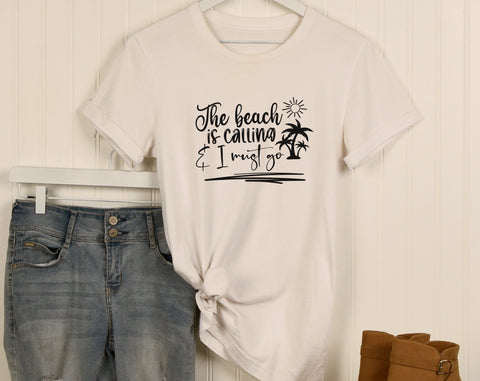 Beach SVG Bundle, 6 Designs, Beach Quotes SVG, Beach Vibes SVG, Life Is Better At The Beach SVG, The Beach Is Calling SVG SVG HappyDesignStudio 