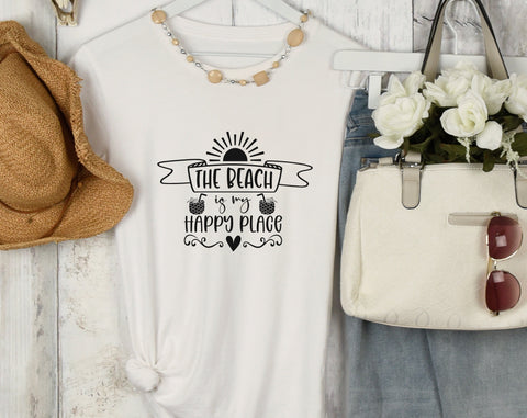 Beach SVG Bundle, 6 Designs, Beach Quotes SVG, Beach Vibes SVG, Life Is Better At The Beach SVG, The Beach Is Calling SVG SVG HappyDesignStudio 