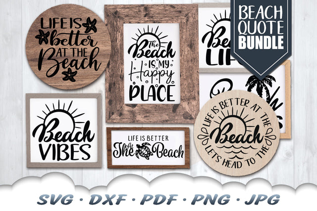 Beach SVG Bundle | Beach Quote SVG SVG Cloud9Design 