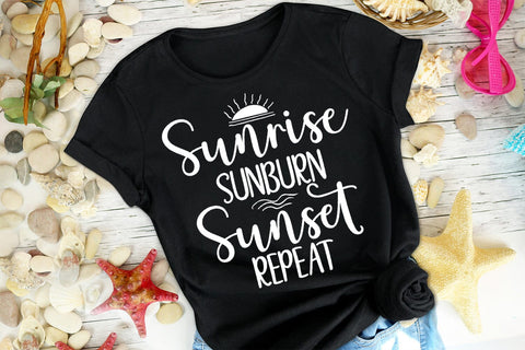 Beach SVG Bundle I Summer SVG Bundle I Summer Signs SVG SVG Happy Printables Club 