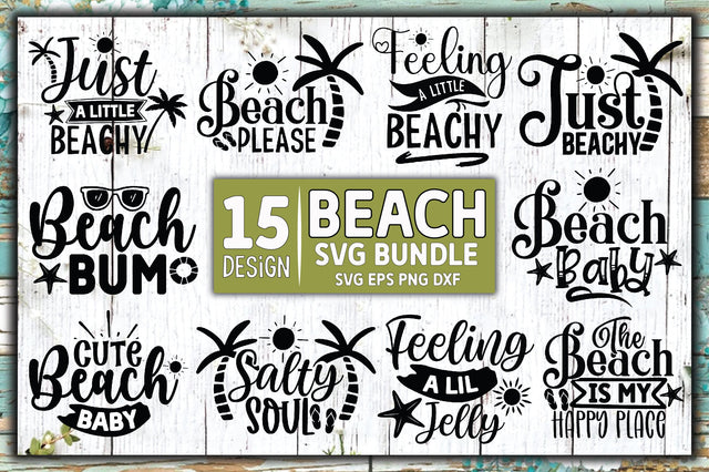 Beach SVG Bundle SVG Ariyan 