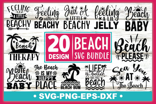 Beach SVG Bundle SVG Ariyan 