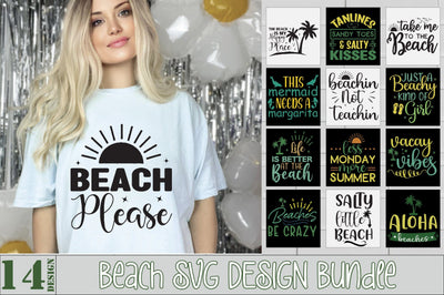 Beach SVG Bundle SVG Creativeart88 