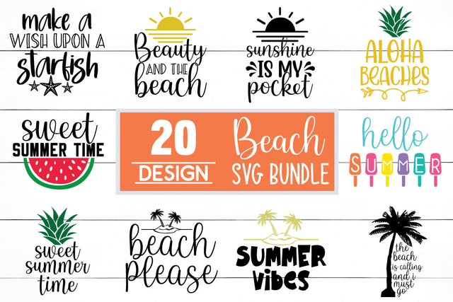 Beach SVG Bundle SVG md faruk hossain 