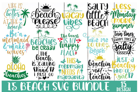 Beach SVG Bundle SVG md faruk hossain 