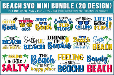 Beach SVG Bundle SVG Shetara Begum 