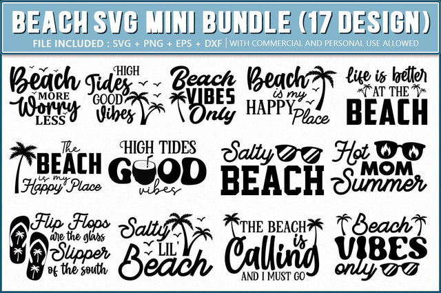 Beach SVG Mini Bundle SVG Shetara Begum 