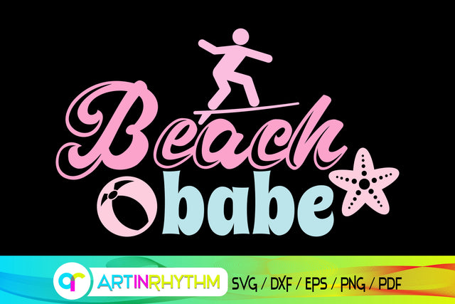 beach svg, summer svg, beach babe SVG Artinrhythm shop 