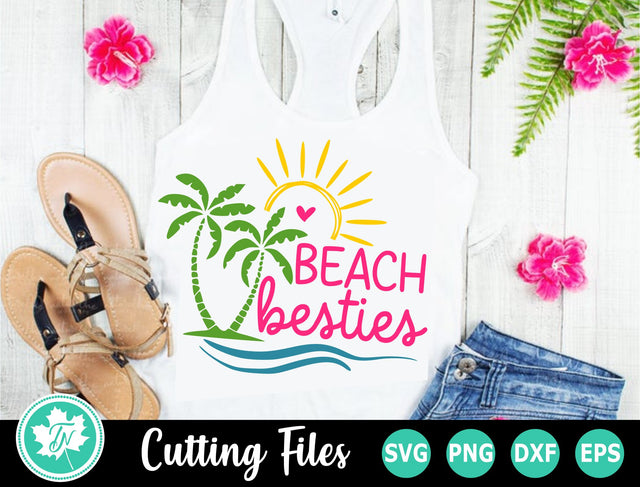 Beach SVG | Summer SVG | Beach Besties SVG TrueNorthImagesCA 