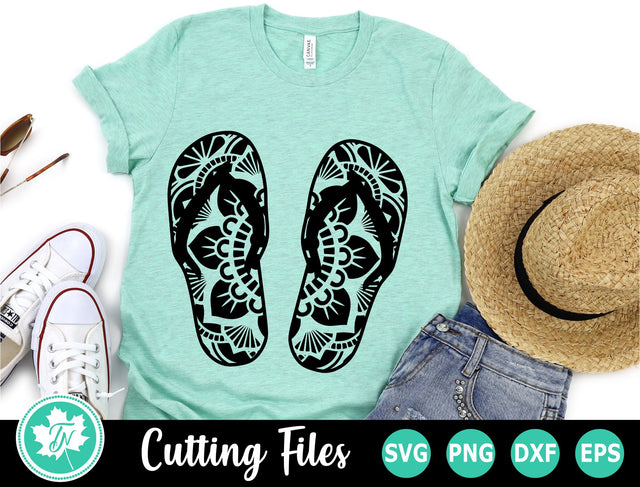Beach SVG | Summer SVG | Flip Flops SVG SVG TrueNorthImagesCA 