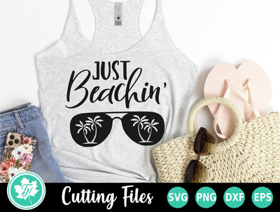 Beach SVG | Summer SVG | Just Beachin' SVG TrueNorthImagesCA 