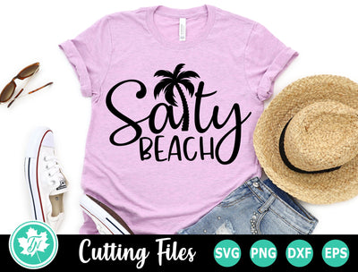 Beach SVG | Summer SVG | Salty Beach SVG TrueNorthImagesCA 