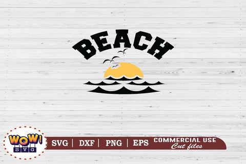 Beach svg, Summer svg, Vacation svg, Png, Dxf SVG Wowsvgstudio 