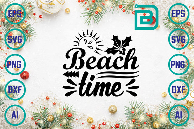 Beach Time SVG Craftlabsvg24 