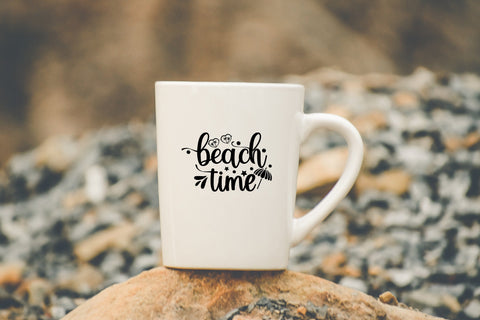 Beach time svg cut file, Summer svg cut file SVG SmmrDesign 