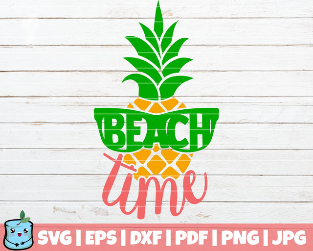 Beach Time SVG MintyMarshmallows 
