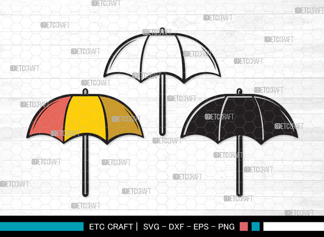 Beach Umbrella SVG | Beach Umbrella Svg | Beach Svg | Summer Svg | Beach Umbrella Clipart SVG ETC Craft 