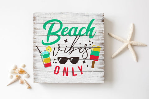 Beach Vibes Only | Beach SVG SVG Hippo Creations 