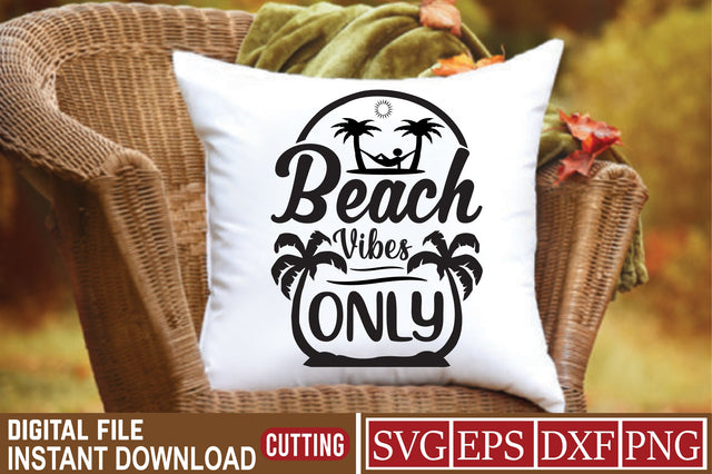 Beach Vibes Only SVG Craftlabsvg24 