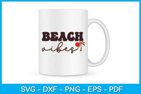 Beach Vibes PNG Summer Sublimation Printable File Sublimation Creativedesigntee 