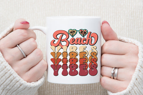 Beach Vibes ,Summer Sublimation Sublimation designartist 