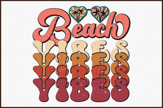 Beach Vibes ,Summer Sublimation Sublimation designartist 