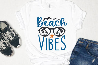 Beach Vibes | Summer SVG Cutting File SVG Shine Green Art 