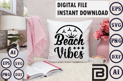 Beach Vibes SVG Craftlabsvg24 
