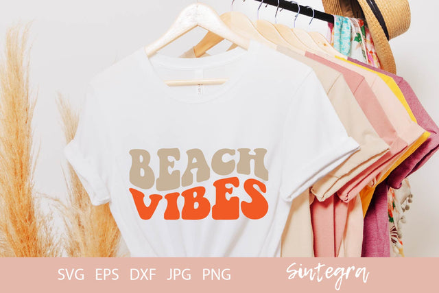 Beach Vibes SVG Cut File Free For Commercial Use SVG Sintegra 