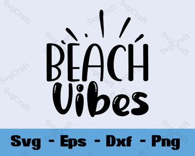 beach vibes SVG Cut file SVG Svgcraft 