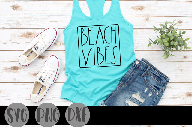 Beach Vibes, SVG, PNG, DXF SVG Adeline&co 