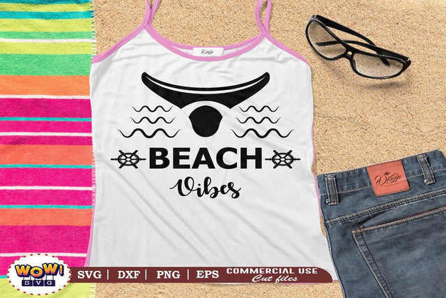 Beach vibes svg, Summer svg, Beach svg, Png, Dxf SVG Wowsvgstudio 