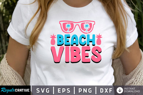 Beach vibes SVG SVG Regulrcrative 