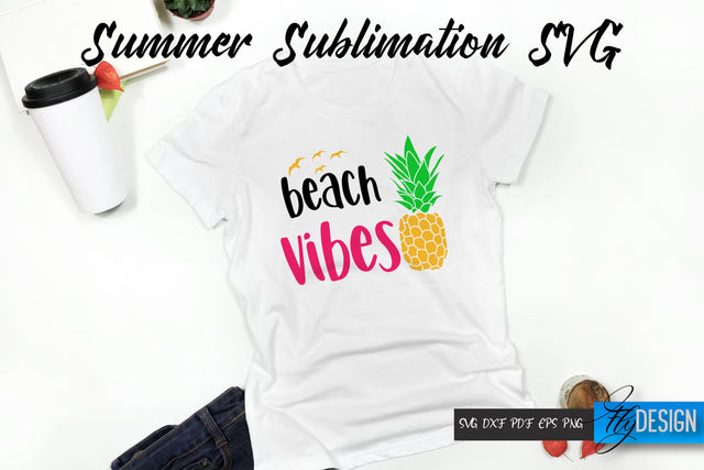 Beach vibes vl. 2. Summer Quotes. Summer Svg. Summer Signs. SVG Fly Design 