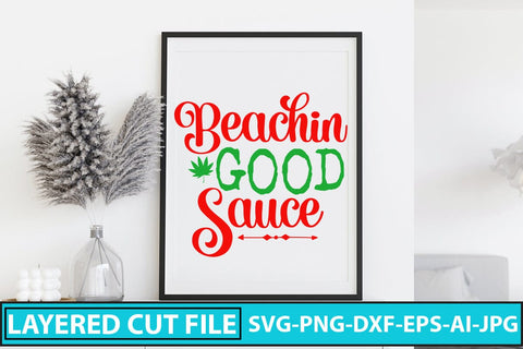 Beachin Good Sauce SVG Cut File SVG Syaman 