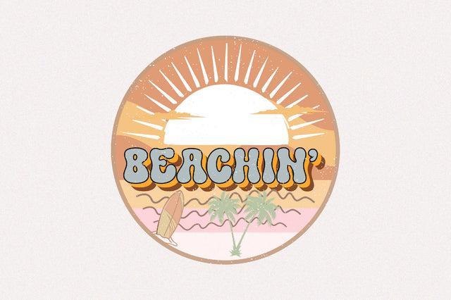 Beachin' Sublimation SVGArt 