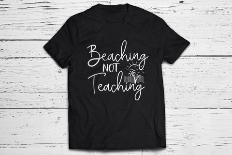 Beaching Not Teaching SVG, Teacher SVG SVG CraftLabSVG 