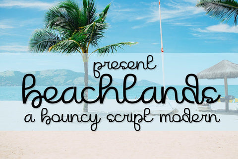 Beachlands Font JH-CreativeFont 