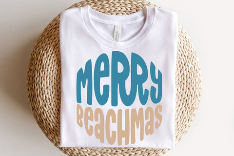 Beachy Christmas Retro Winter SVG Bundle SVG Diva Watts Designs 