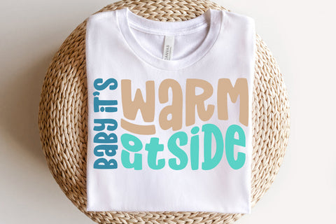 Beachy Christmas Retro Winter SVG Bundle SVG Diva Watts Designs 