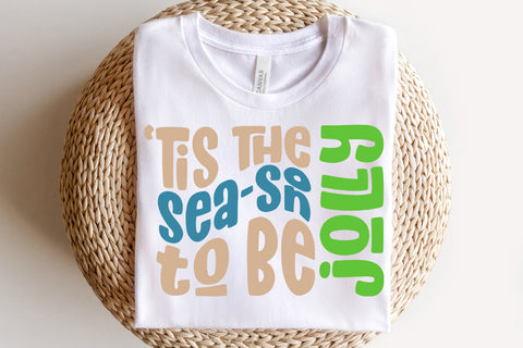 Beachy Christmas Retro Winter SVG Bundle SVG Diva Watts Designs 