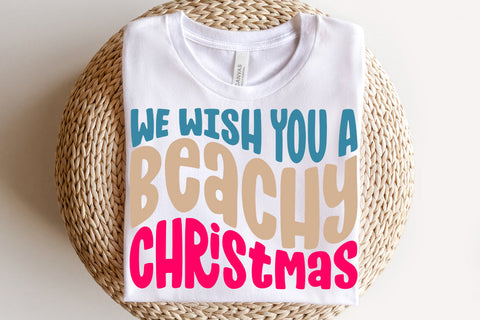 Beachy Christmas Retro Winter SVG Bundle SVG Diva Watts Designs 
