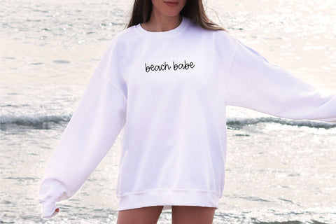 Beachy Dreams Cursive Handwriting Font Blush Font Co. 