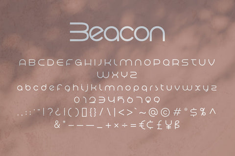 Beacon - Modern Display Font Alpaprana Studio 