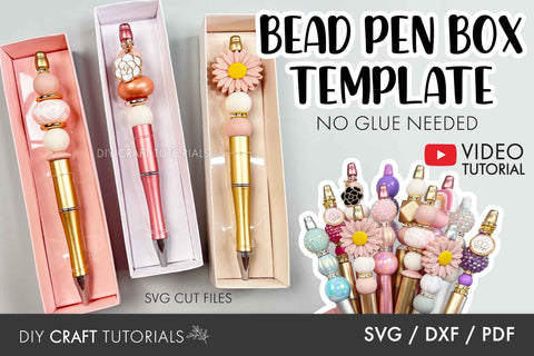 Beaded Pen Box SVG SVG DIY Craft Tutorials 