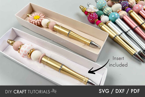 Beaded Pen Box SVG SVG DIY Craft Tutorials 