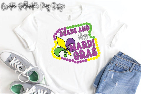 Beads And Bling Mardi Gras Sublimation Creativeart88 
