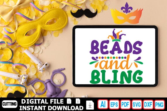 Beads and Bling SVG Craftlabsvg24 
