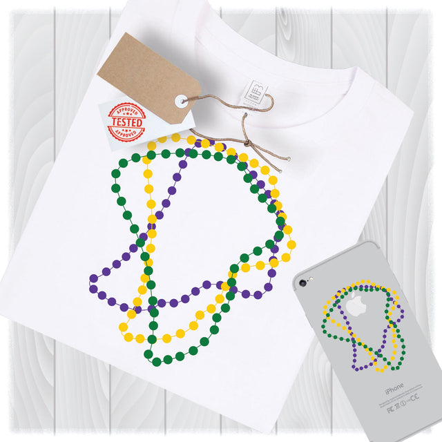 Beads Svg Files for Cricut Svg, Fat Tuesday Svg Mardi gras Svg Designs, Svg for Silhouette Svg, Cutting files, Svg Designs, Png Files SVG My Sew Cute Boutique 