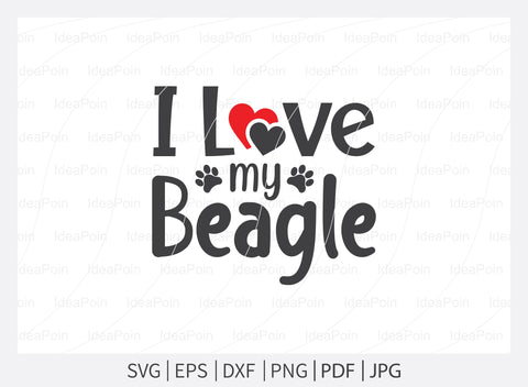 Beagle SVG Bundle, Beagle SVG, Dog Lover svg, Beagle Dog quotes, Beagle t-shirt design, Beagle silhouette svg, Dog breed svg, Beagle mom svg SVG Dinvect 